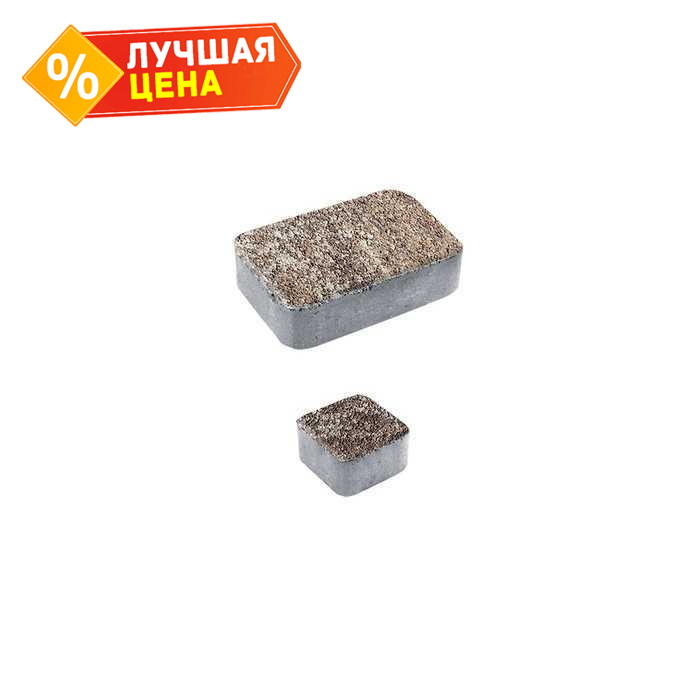 Плитка тротуарная Классико Б.1.КО.6 М Листопад гладкий xаски