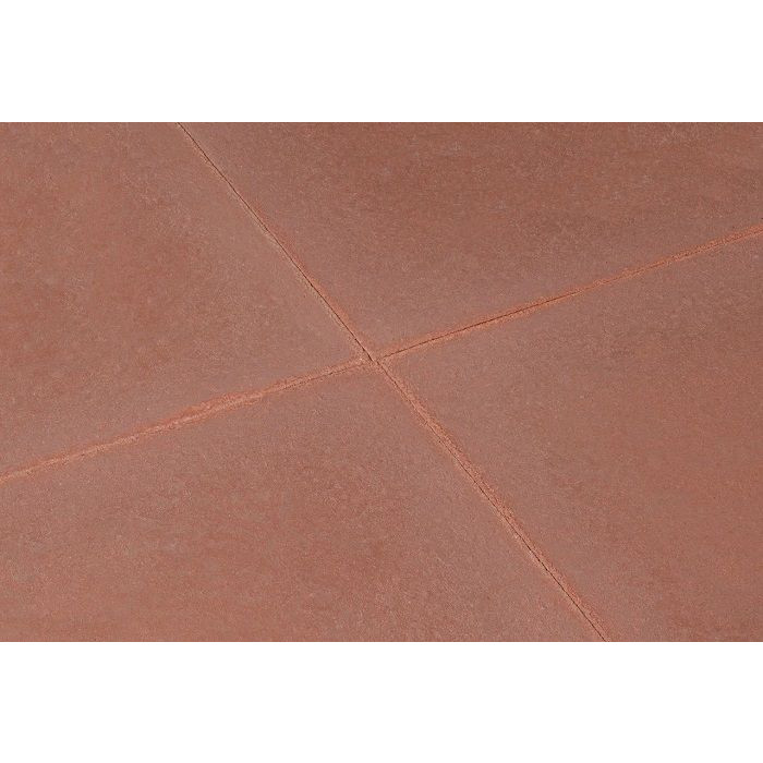 Тротуарная плитка Квадрат 342 механический завод 500х500х40 мм, цвет Красный